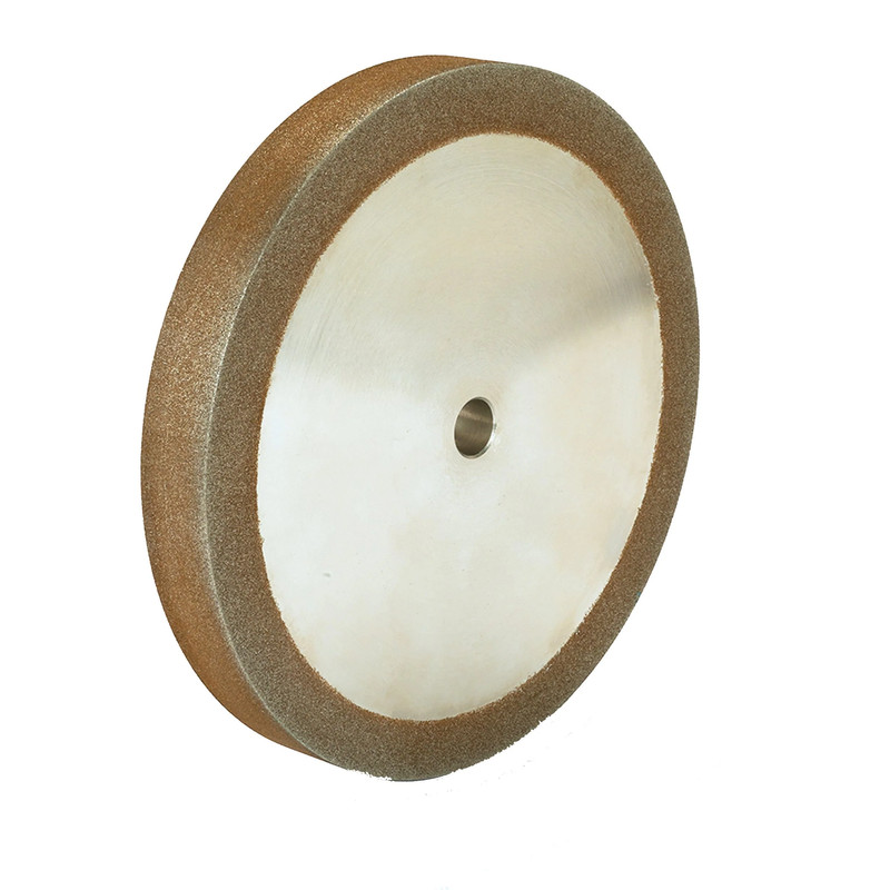 120-Grit CBN Grinding Wheel - 8" x 1" with 5/8" Arbor